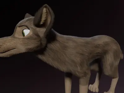 Trinity Wolf 3D model