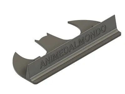 Stand support Batman for Hotwheels car blister 3D print model