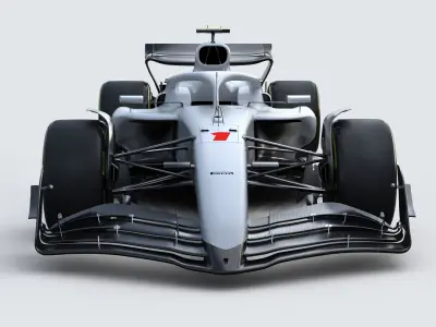 F1 Generic Car 2025 Template 3D model