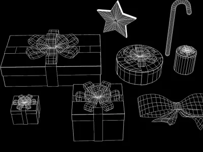 Christmas Pine Tree  3D model