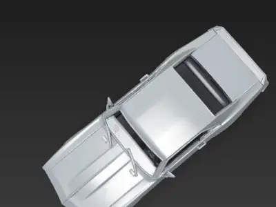 1969 Chevrolet Camaro Z28  Elegant American Muscle Icon 3D print model