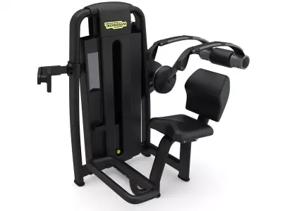 Technogym - Selectorised - Abdominal Crunch 3D model