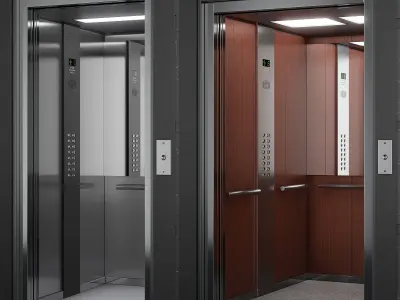 OTIS 2000 R Elevator 3D model