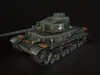 43M Turan 3 Low-poly 3D model