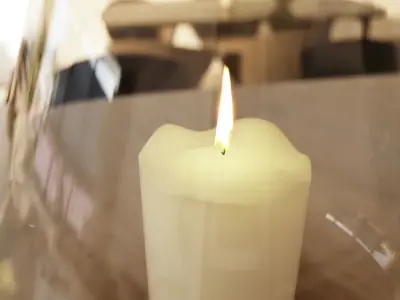 Vase and Candle set 3D model