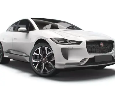 Jaguar I-Pace 2022 3D model