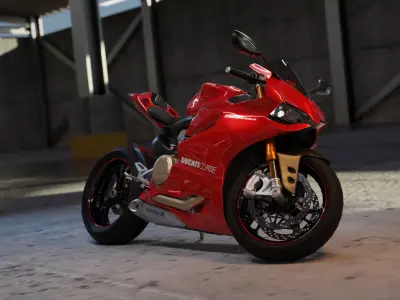 Ducati Panigal V2 3D model