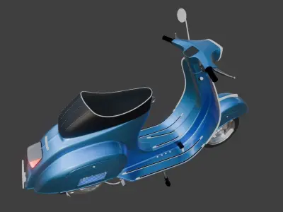 Vespa 50  3D model