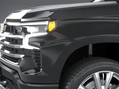 Chevrolet Silverado 1500 High Country CG 2022 3D model