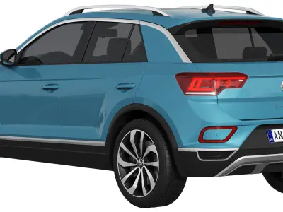 Volkswagen T-Roc 2022 3D model