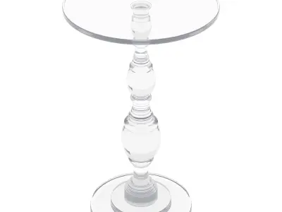 Minimalist Side Table 3D model