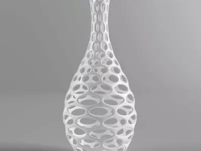  ultra-modern organic style vase 3d printable 3D print model