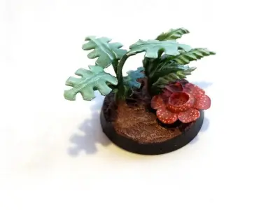 Plant and fern collection 3D print model