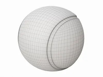 Tennis ball green 3D model