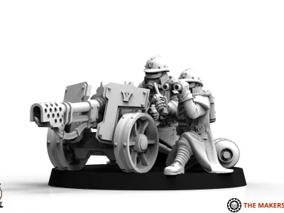 Valour Korps - Heavy Weapons Set 3 3D print model