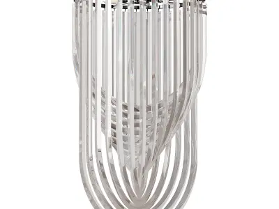 Chandelier Murano light 3D model