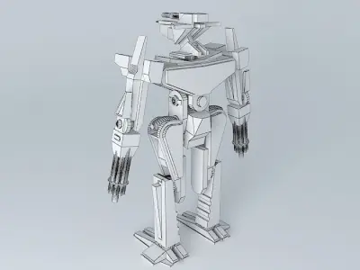 Robot Zorag13 Free 3D model