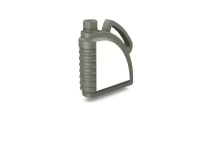 Engine oil bottle  3D model