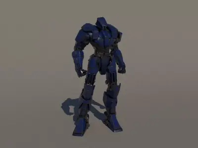 Robot 3D model 5