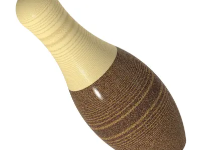 Exquisite Bowling Pin 3D print model