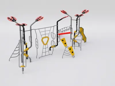 Ladybird Playground set 2 3D model