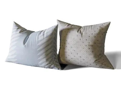 Pillow Set 02 3D model