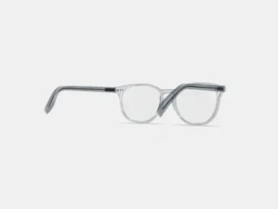 Carlton Eyeglasses in Crystal 3D model