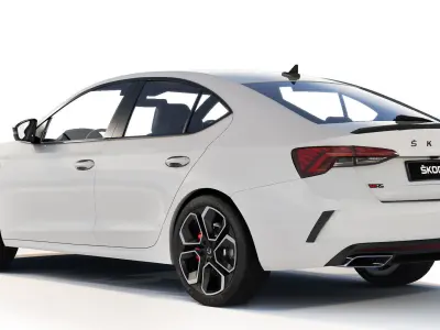 Skoda Octavia RS 2020 3D model