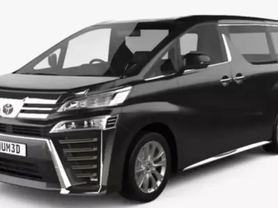 Toyota Vellfire 3D model
