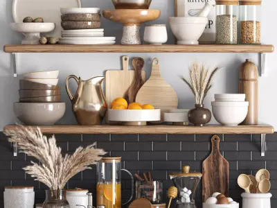 kitchen accessories016 3D model