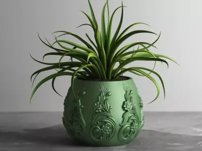 vase 3d print 474 3D print model