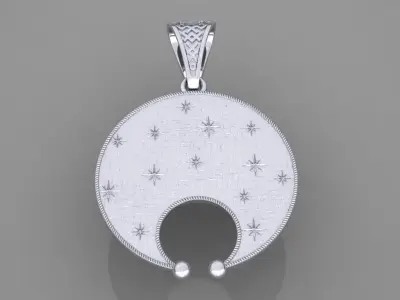 Pendant Three Of Life P 0015 3D print model