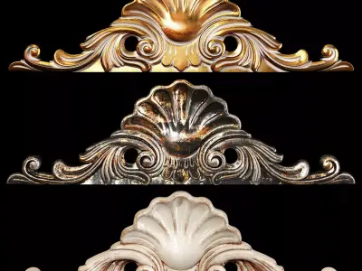 Classic carved 021 3D model
