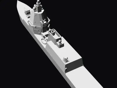 Paolo thaon di revel class figate 3D print model