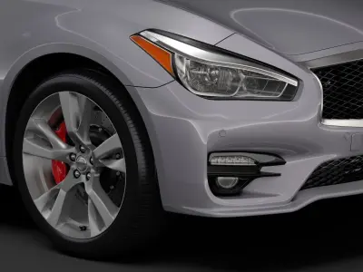 Nissan Fuga Sport Long 2018 3D model