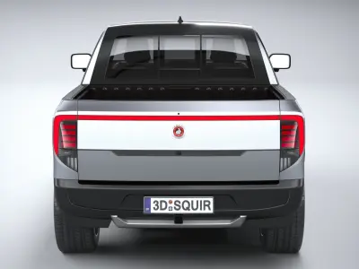 Generic Pickup v1 2023 3D model