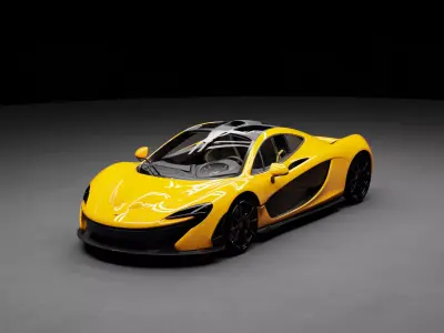 Mclaren P1 3D model