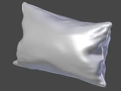 Piped Pillow 3 Rectangular 3D model