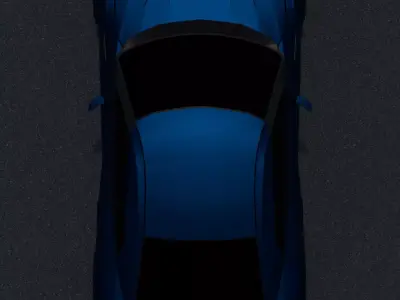 Nissan GT-R 3d low-poly Model Low-poly 3D model