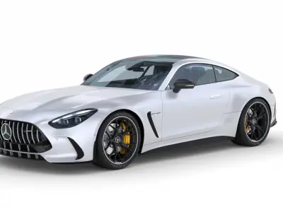 Mercedes amg GT 63 coupe 2024 3D model