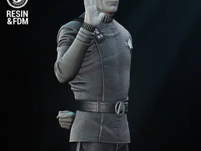 Wicked Movies Spock Sculpture 3D print model