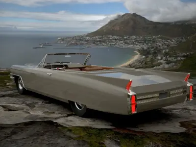 Cadillac Eldorado 1963 3D model