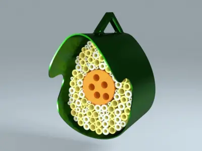 Bee Hotel 3D print model