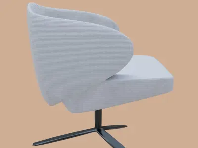 MODERN CHAIR Free low-poly 3D model