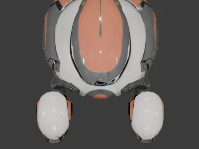Robot 3D model 8