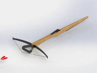 WG 7010 - Crossbow Low-poly 3D model