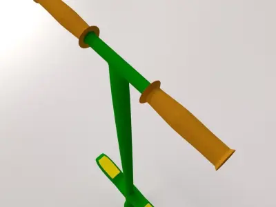 Pogo Stick v2 3D model