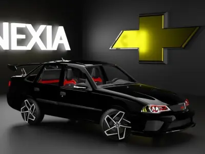 CHEVROLET NEXIA 2 tuned 3D model