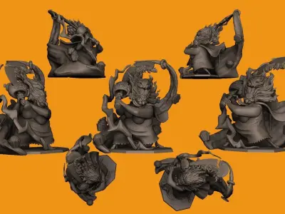 Big Mom - Sweet Version - One Piece Figure 3D print model 3D print model