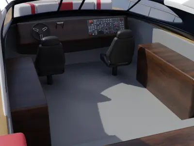 Cabin Cruiser 3D model